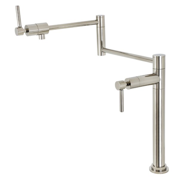 Deck Mount Pot Filler, Polished Nickel